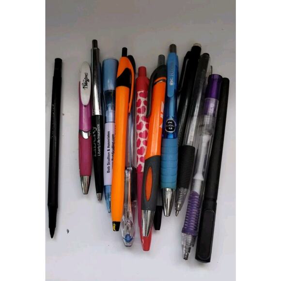 Lot of 100 Pencils - Pens - Paint Pens - Erasers - Mechanical Pencils - Picture 9 of 11